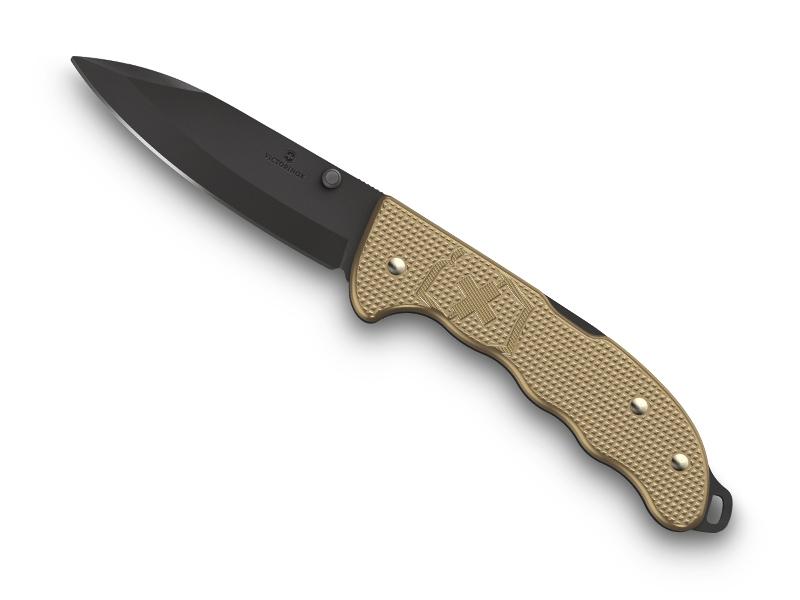 Couteau multifonctions Victorinox Evoke BS alox - Manche 136 mm beige