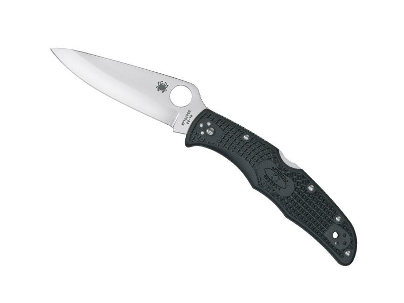 Couteau Spyderco Endura 4 - manche 12,5 cm nylon/fibre de verre noir