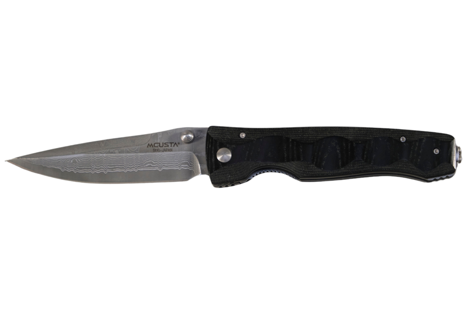 Couteau japonais Mcusta damas Tactility - manche micarta 11,4 cm