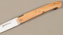 Couteau pliant régional Le Sauveterre 11 cm plein manche en genévrier