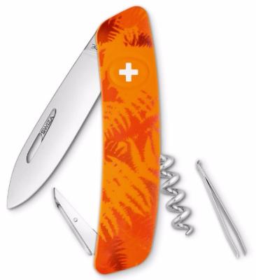 COUTEAU SUISSE SWIZA D01 FILIX ORANGE-CAMO