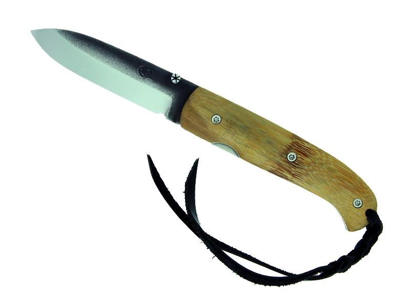Couteau Citadel Danang -  manche 12 cm bambou intercalaires rouges