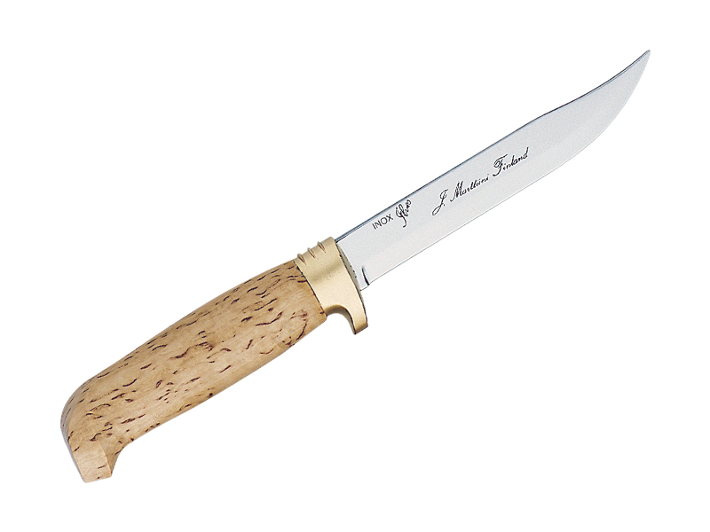 Couteau nordique Marttiini "Golden Lynx, lame 13 cm - manche bouleau
