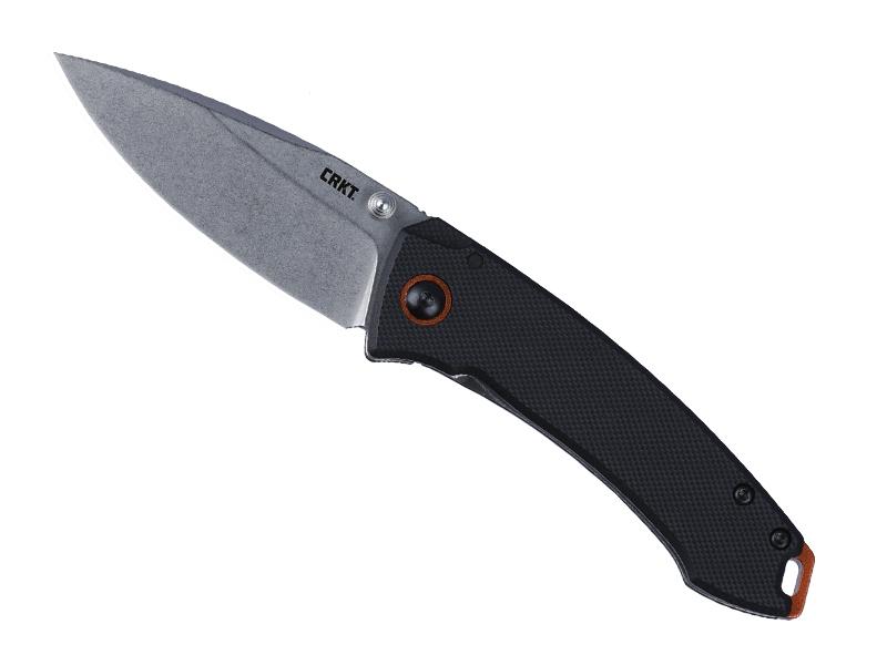 Couteau pliant CRKT Tuna Compact - manche 10 cm G10 noir / acier inox