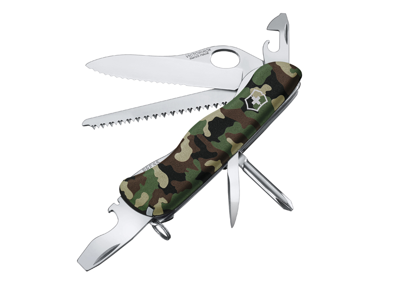 Couteau multifonctions Victorinox TRAILMASTER CAMO - Manche 111 mm camouflé.