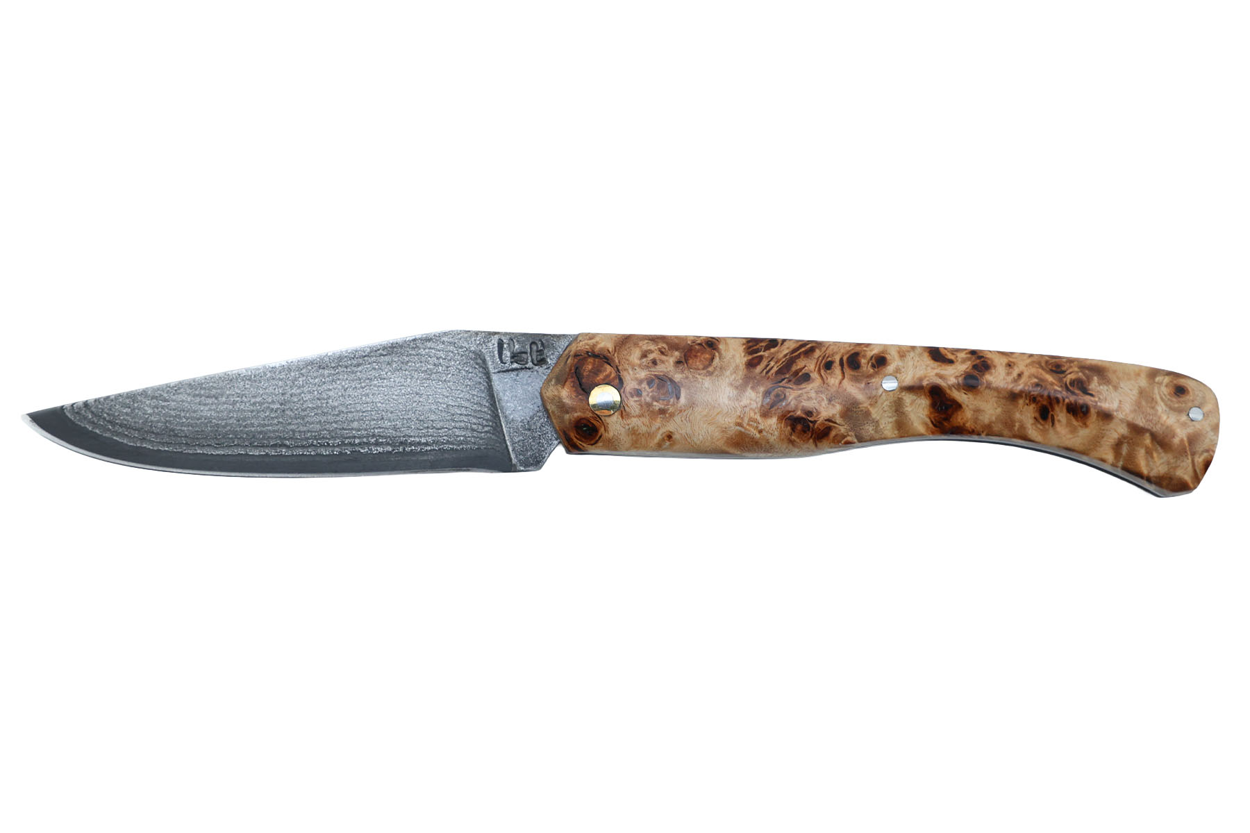 Couteau le "Boulary" par la coutellerie la Bonne Trempe - bouleau
