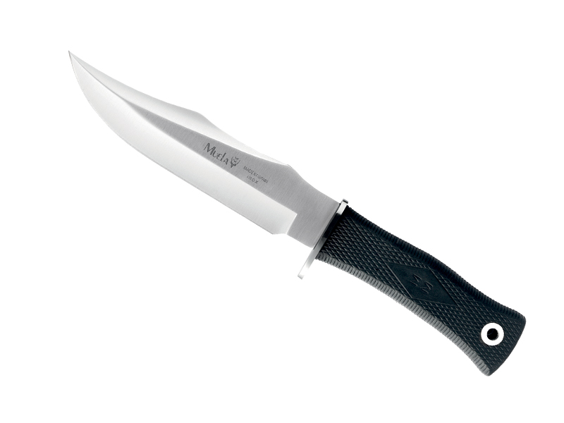 Poignard de chasse Muela "21733" 17 cm - manche gomme noire