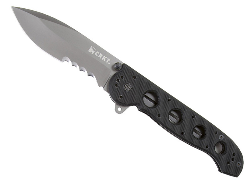 Couteau CRKT M21-14G - manche à trous 13,5 cm G10 noir
