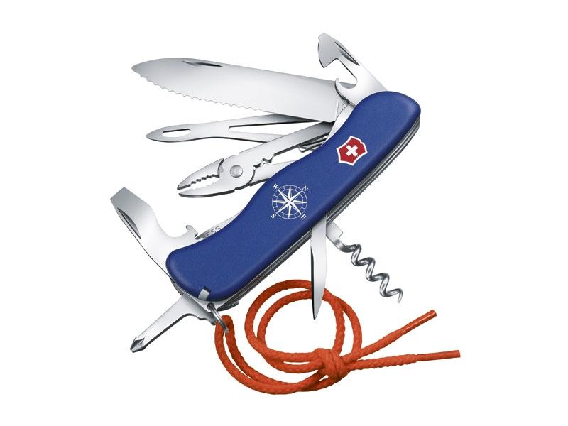 Couteau multifonctions Victorinox Skipper - manche 111 mm bleu