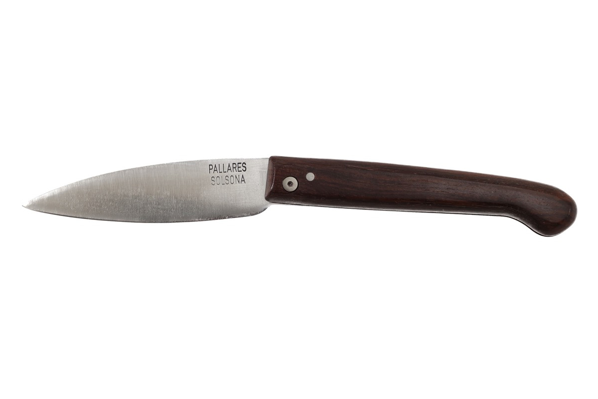Couteau pliant Pallarès Solsona - Couteau de poche Pastor n°1 en palissandre - 9 cm acier carbone