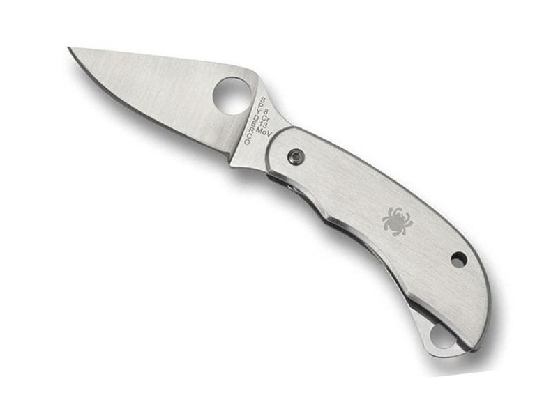 Couteau Spyderco Clipitool + ciseaux - manche 6,5 cm inox