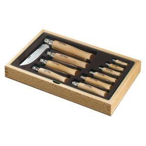 Coffret ramasse-monnaie Opinel lames inox