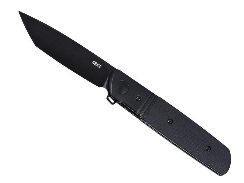 Couteau CRKT Bamboozled noir - manche 8 cm noir