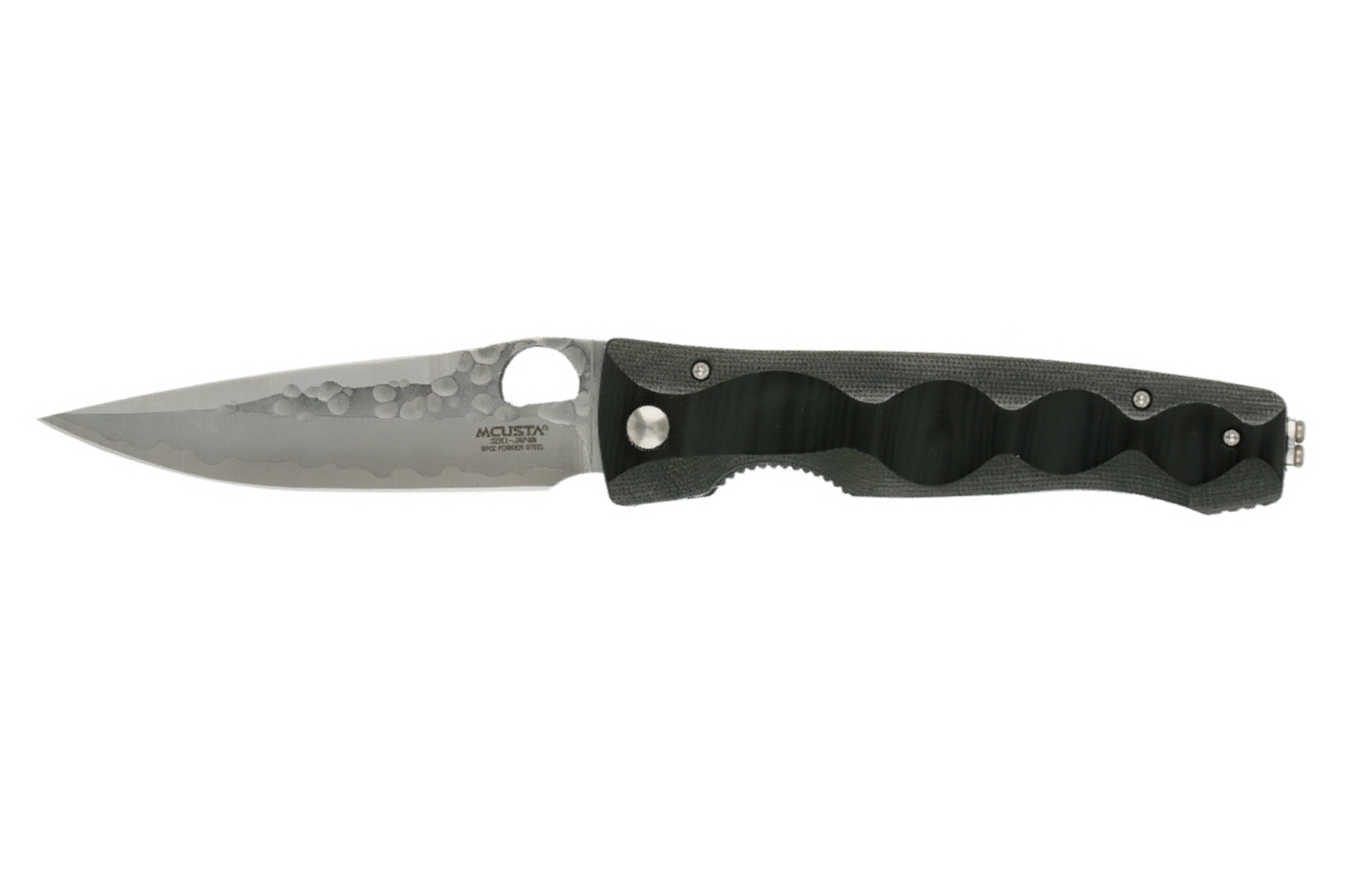 Couteau japonais Mcusta Elite - manche 11,5 cm micarta noir