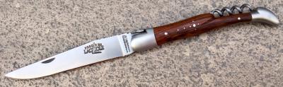 Couteau Forge de Laguiole 2 pièces -  Manche pistachier de 12 cm