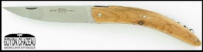 Couteau Goyon Chazeau "styl'ver" genévrier 2 pièces