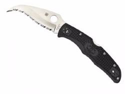 Couteau Spyderco Matriarch 2 - manche 13 cm nylon/fibre de verre noir