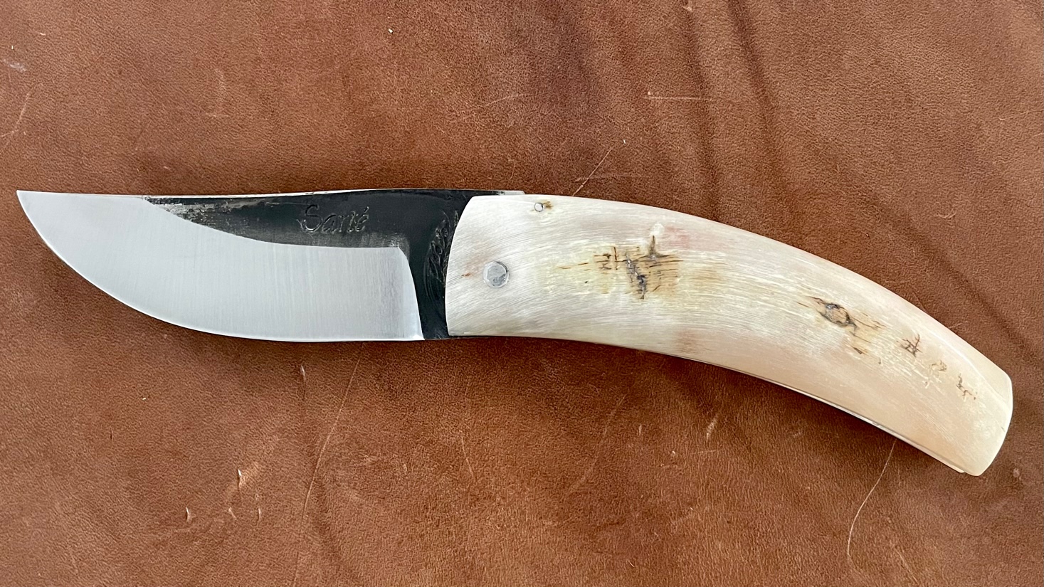 Couteau pliant artisanal Corse petit berger de José Viale