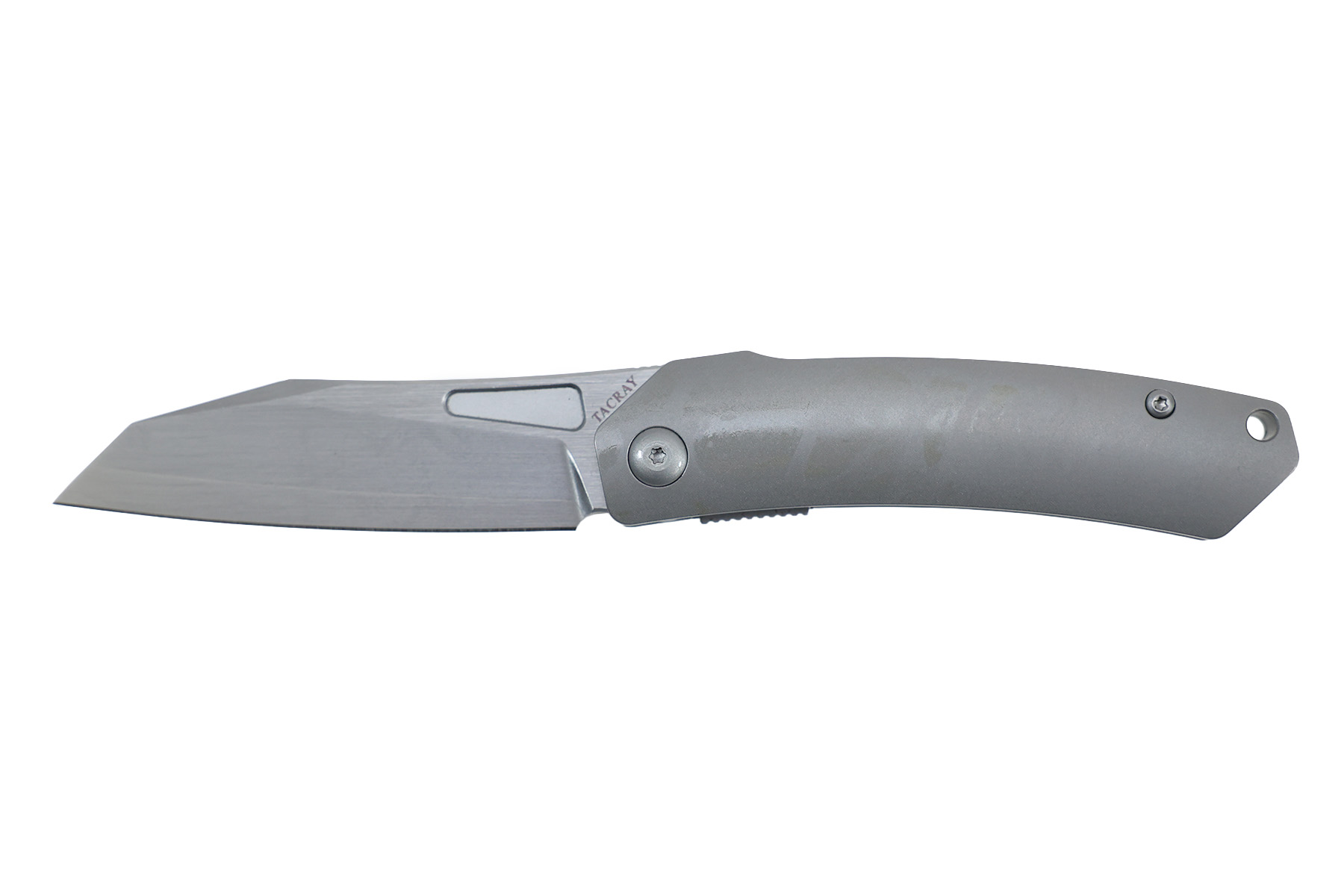 Couteau de poche Tacray Ti ZDP 189 silver