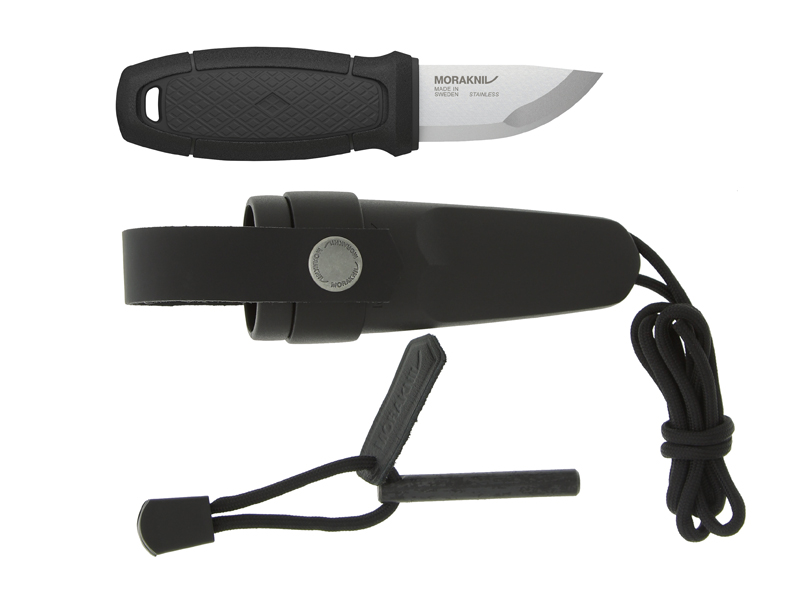 Poignard de poche Morakniv Eldris noir + allume feu