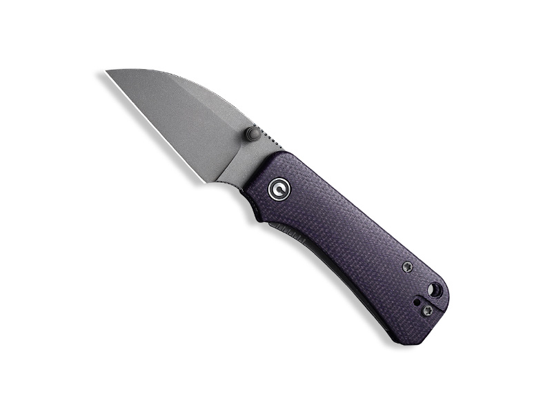 Couteau Civivi Baby Banter - manche 8 cm micarta violet