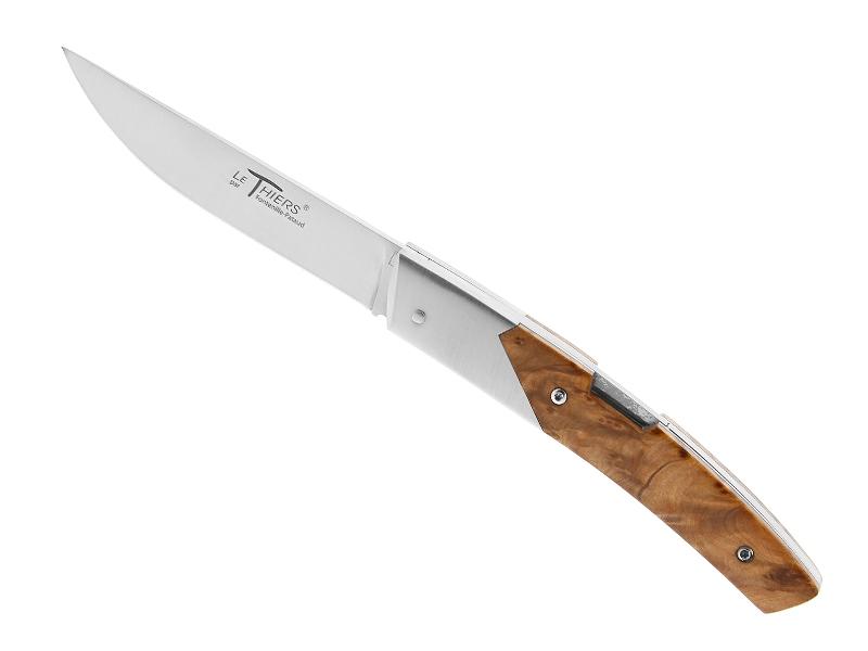 Couteau pliant Fontenille Pataud Le Thiers Advance - manche 11,5 cm loupe de thuya