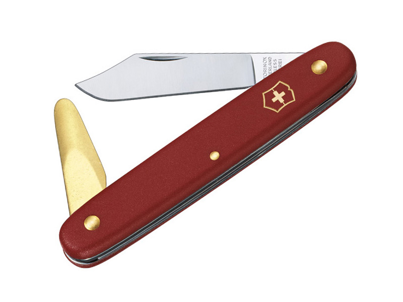 Greffoir Victorinox avec lame pointue 5 cm et spatule