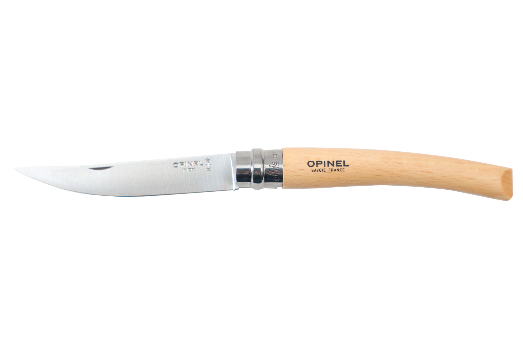 Couteau Opinel N°10 effilé en hêtre