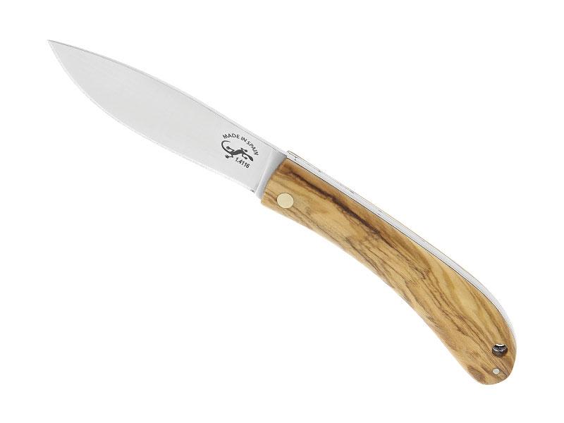 Couteau Salamandra - manche 9,5 cm olivier