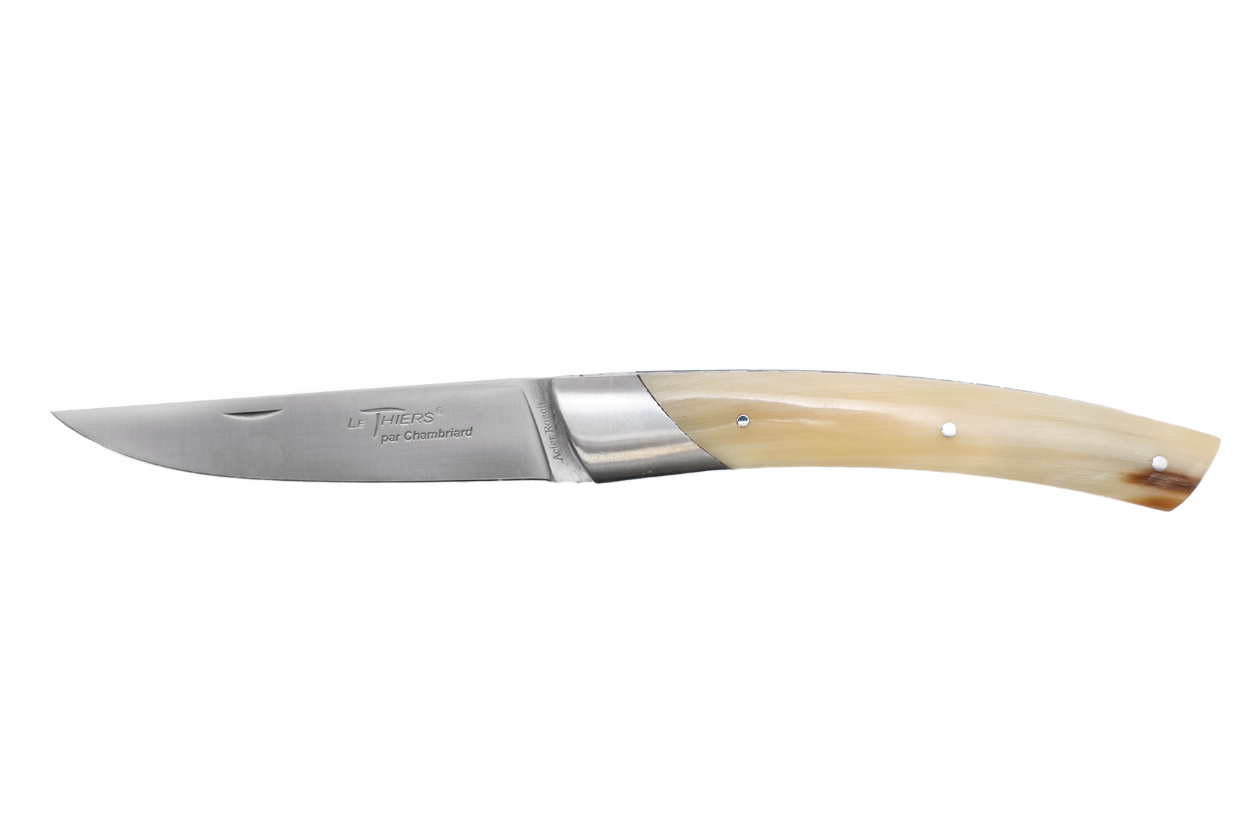 Couteau le Thiers par Chambriard "Compagnon" manche en pointe de corne