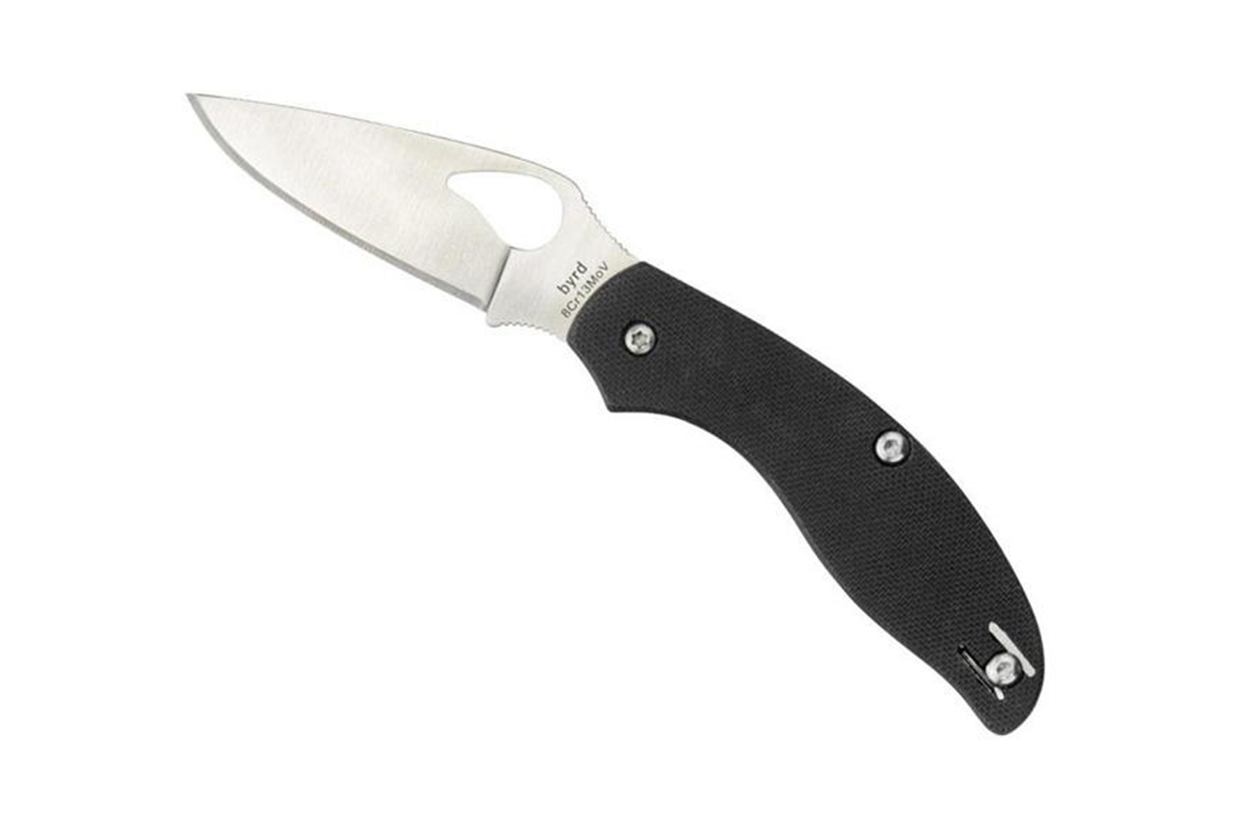 Couteau Byrd Tern - manche 9 cm G10 noir